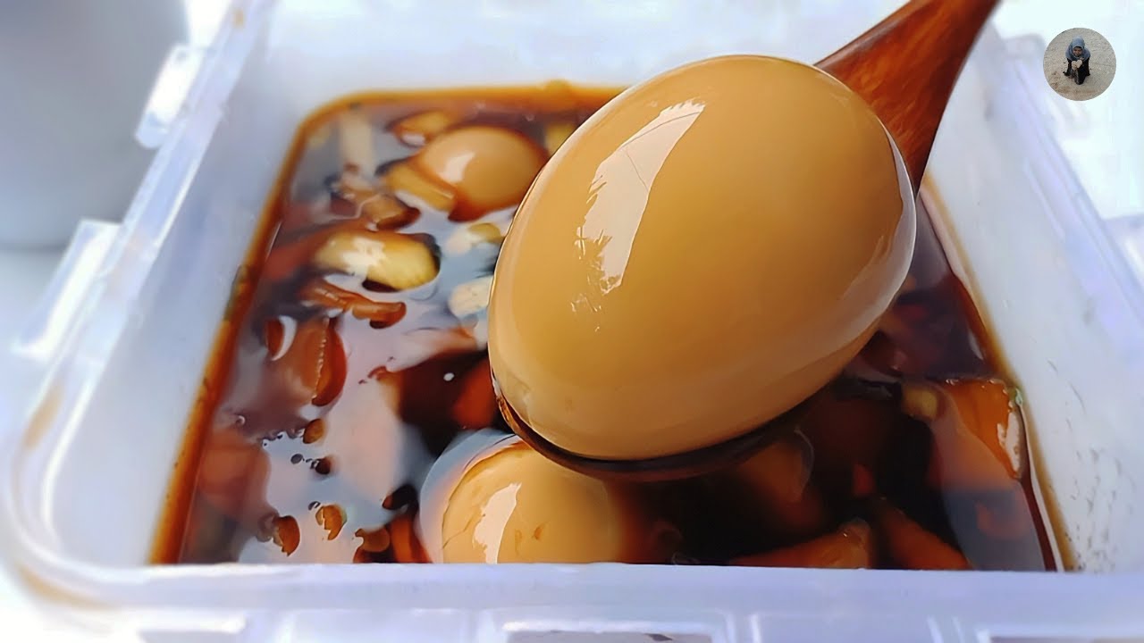 RENDAM DENGAN KECAP INI TELUR REBUS AKAN SANGAT ENAK | TELUR ASIN ALA KOREA  |HEALTHY SOY SAUCE EGGS