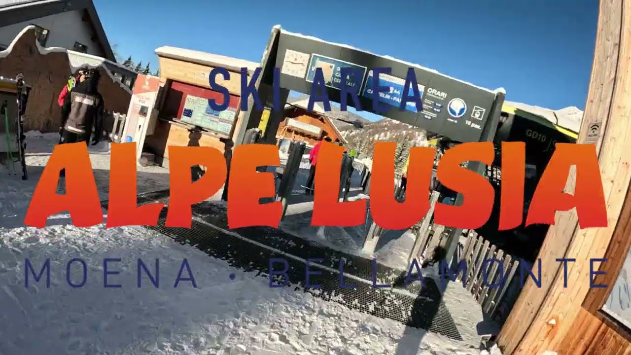 Cabinovia Bellamonte 3.0 in Val di Fiemme #alpelusia #bellamonte #dolomitisuperski #cablelift