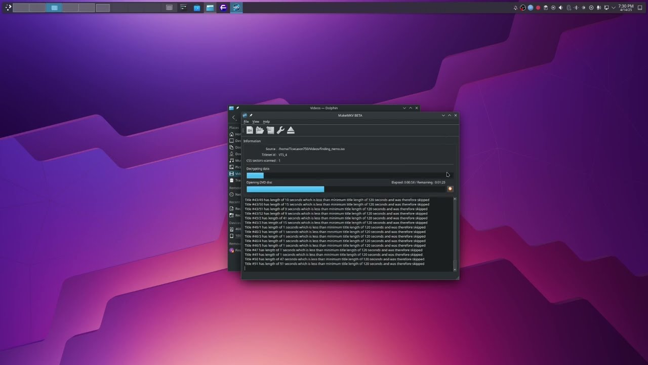 How to rip a dvd arch linux with apple superdrive