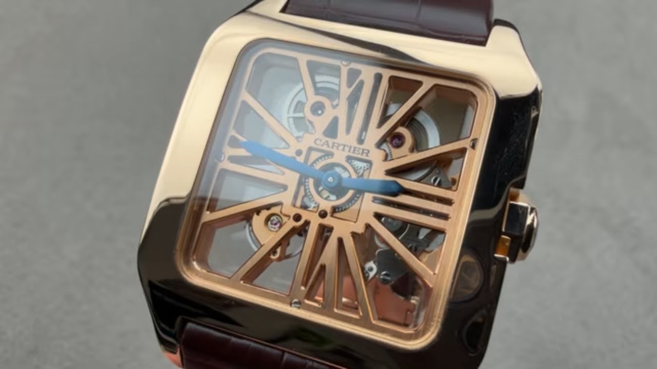 Cartier Santos Dumont Skeleton W2020057 Watch Review