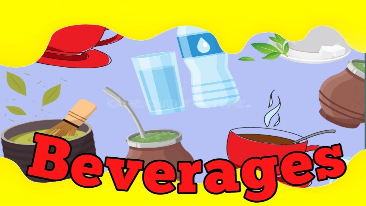 Beverages names in English / Drinks names in English