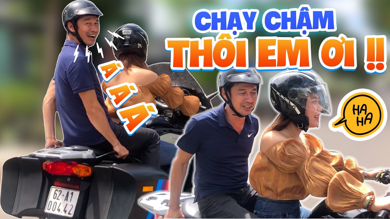 Nghệ Sĩ Tiết Cương cùng biker nữ Cẩm Tú review chiếc BMW 1300 hàng hiếm tại Long An
