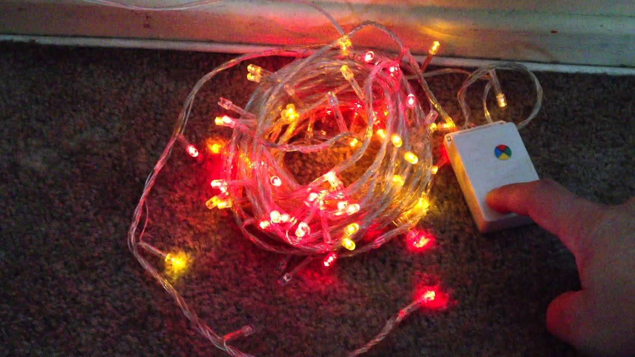 Light Christmas 10m 100 LED Colorful Color  String Fairy Lights