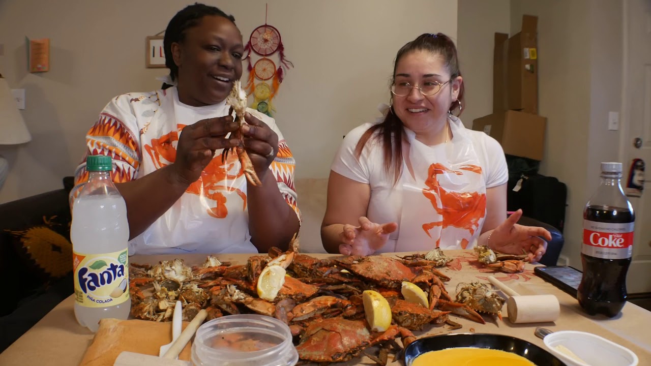 Maryland Blue Crabs Mukbang