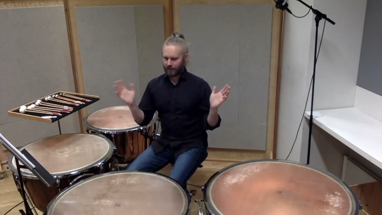 Изучите основы литавр&Sibelius Finlandia - PASIC2020 Презентация мастер-класс Samuli Viitanen литавр