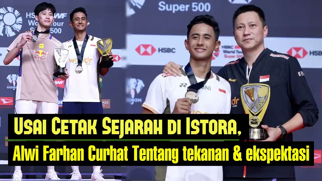 Usai Cetak Sejarah di Istora, Alwi Farhan Curhat Tentang tekanan dan ekspektasi
