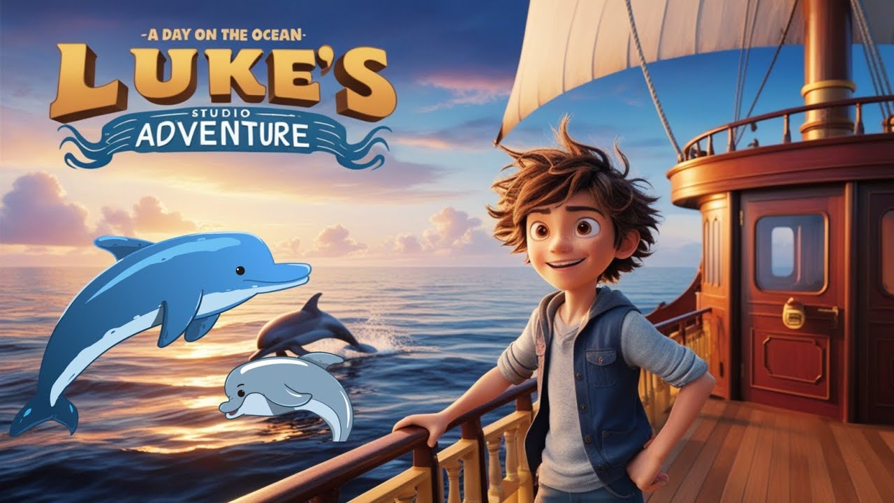 Luke’s Ocean Adventure: A Day on the Ship in Anime Style | Episode-1 | Short Anime Adventure