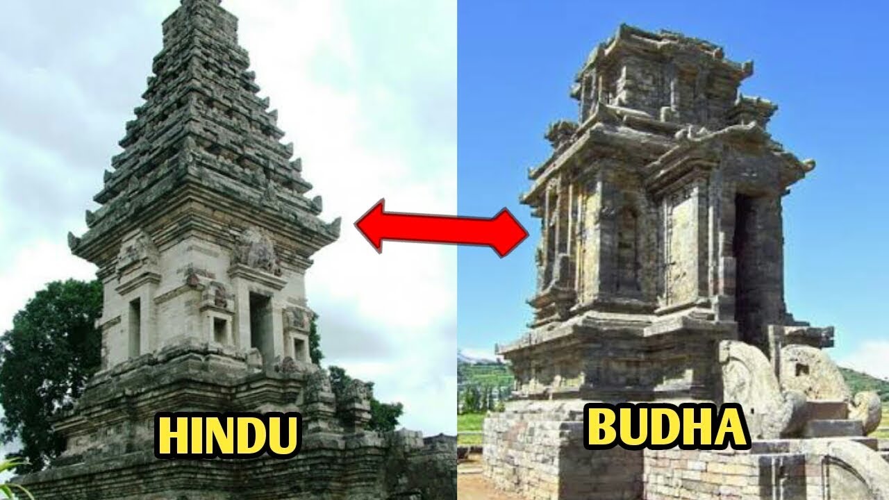 5 Perbedaan candi hindu dan budha