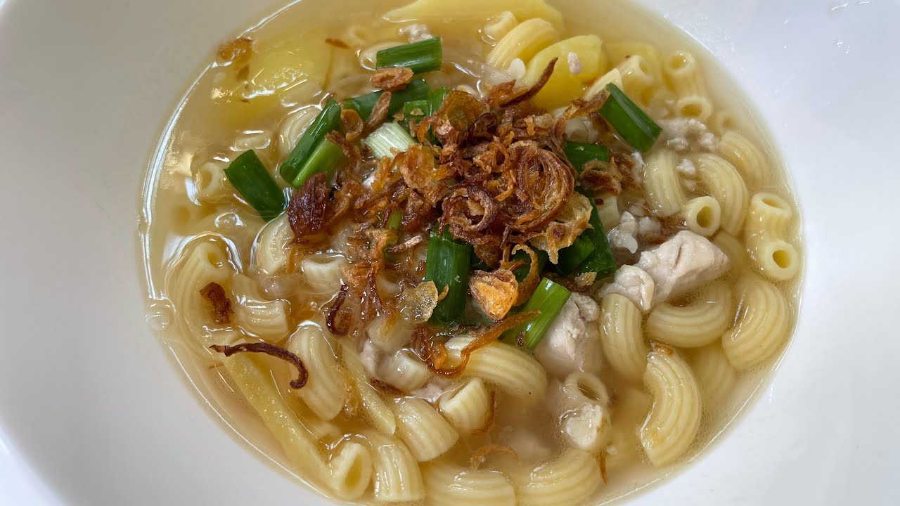 Masak Apa Masak Mystyle Sop Macaroni Ayam - Chicken Macaroni Soup