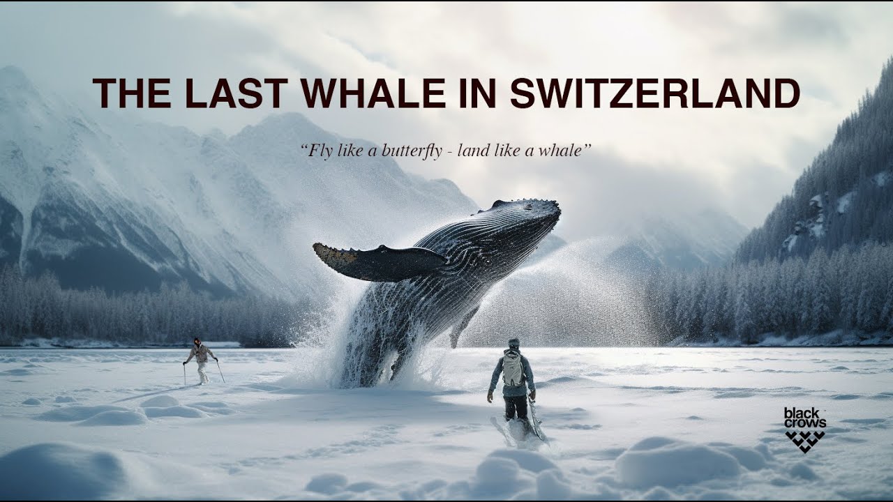 We skied with the whale (and scored the best snow in the steepest Swiss mountains)