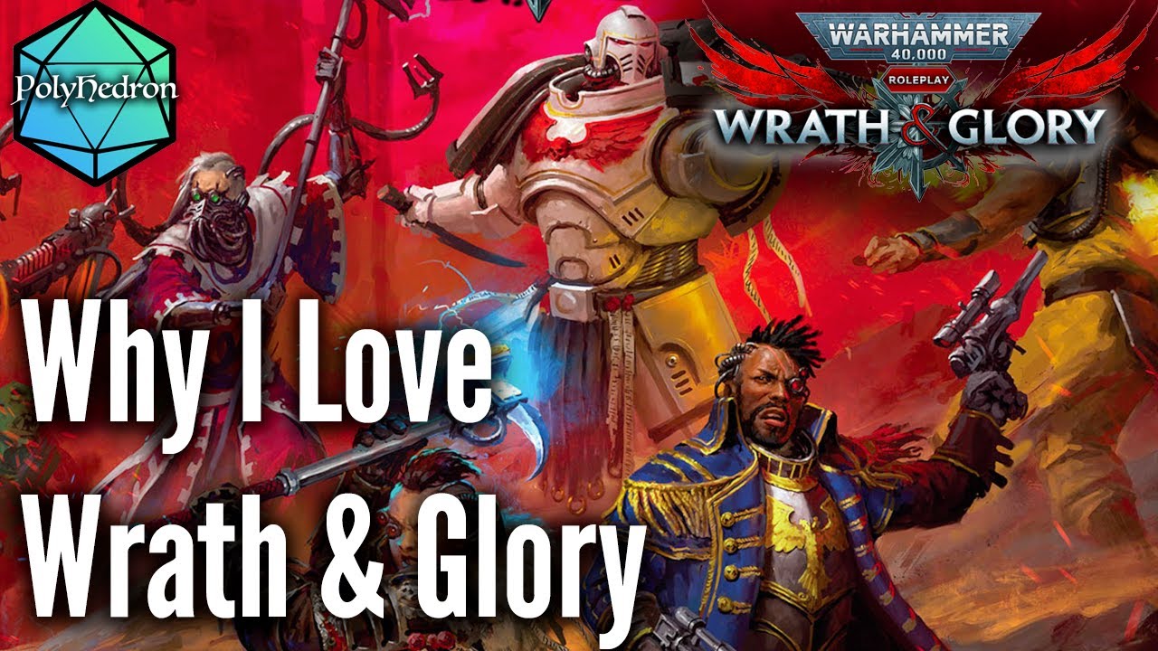 Почему я люблю Wrath & Glory (Warhammer 40K TTRPG)