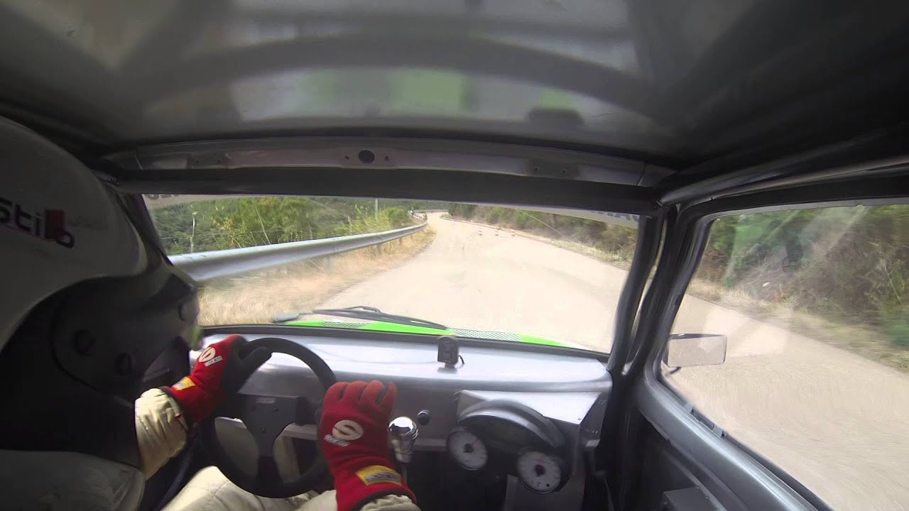 slalom tula 2013 antonello marongiu osilo su fiat 126 kawasaki