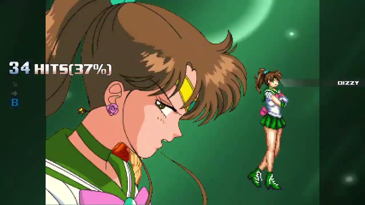 MUGEN/IKEMEN GO - Sailor Jupiter 44% Combo