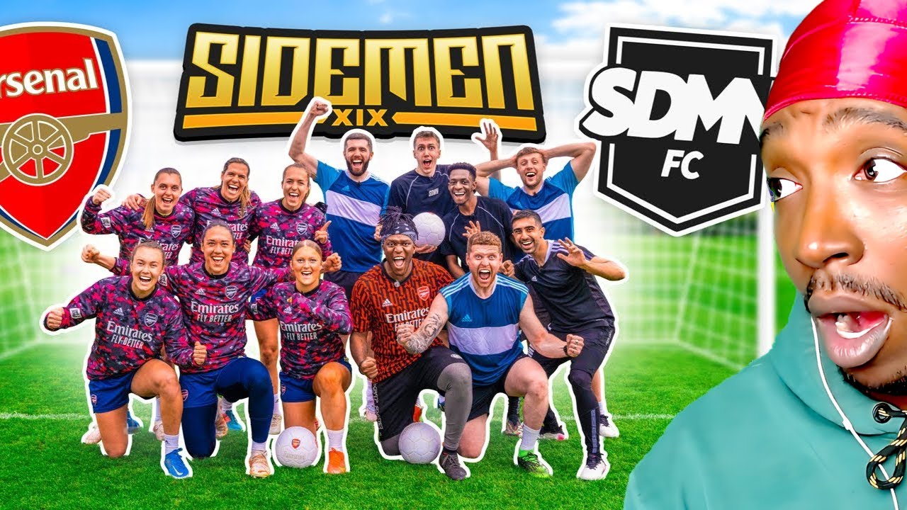 SIDEMEN VS ARSENAL WOMENS TEAM (THROW BACK THURSDAY)