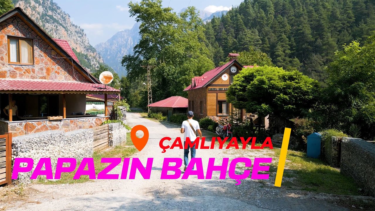 Papazın bahçe 4k Mersin Çamlıyayla
