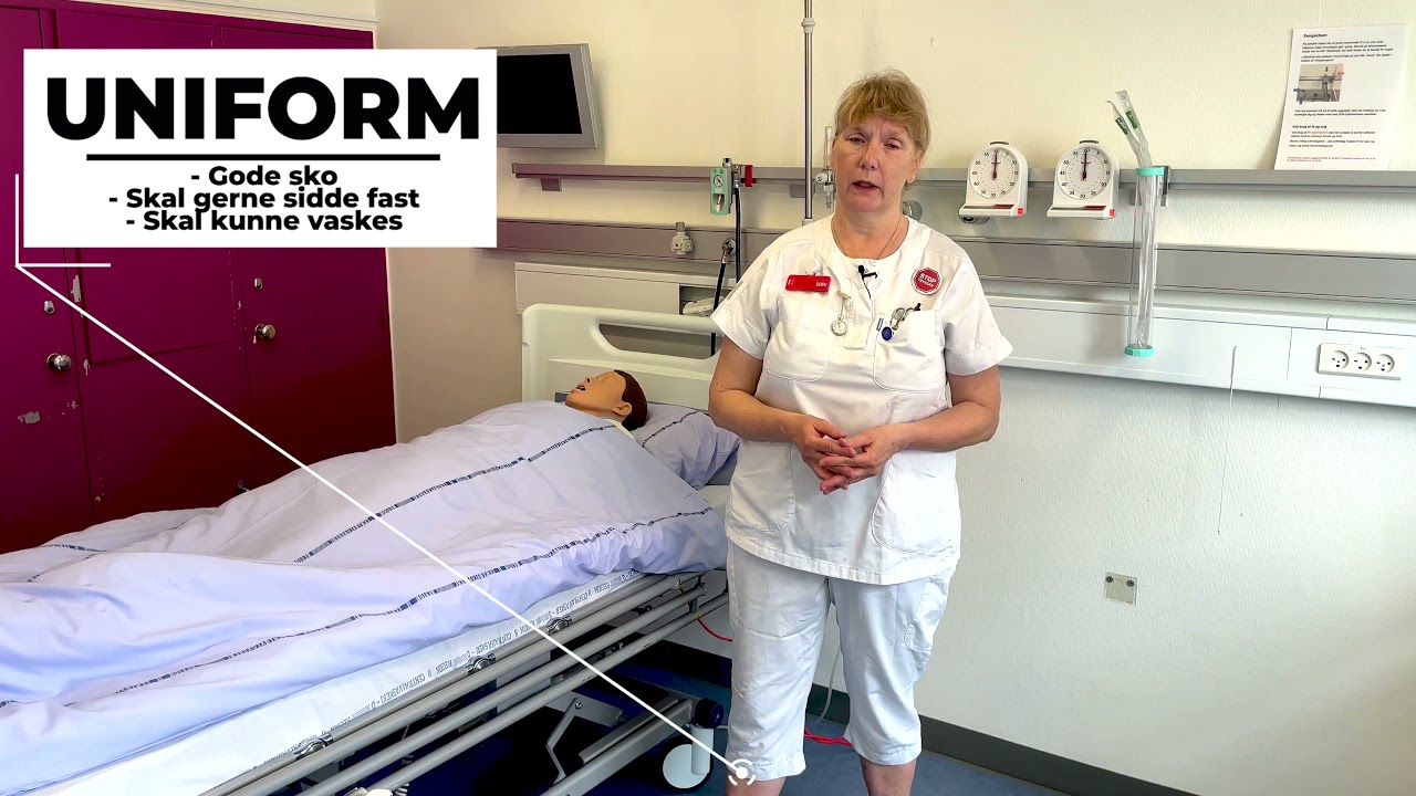 1 Uniformsetikette på hospital