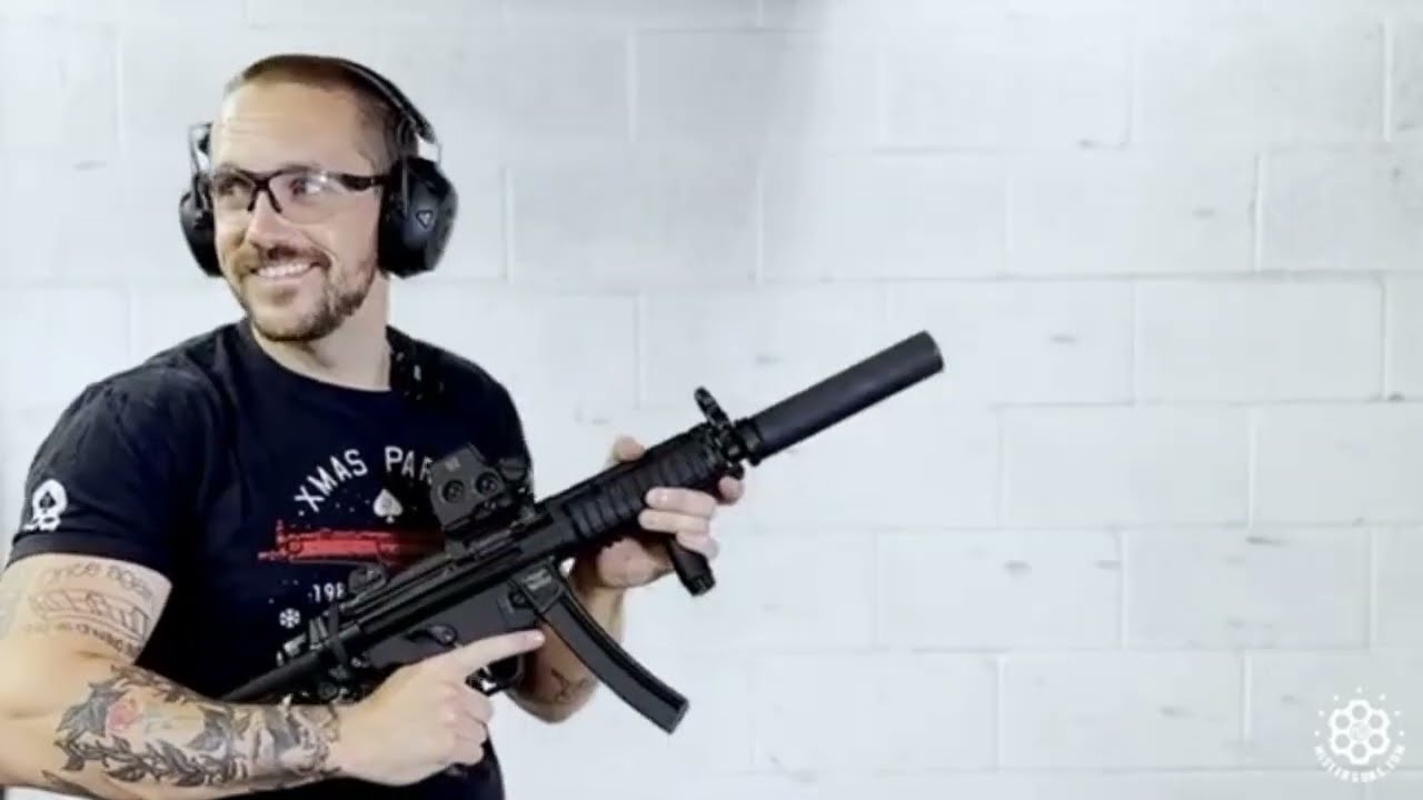 HK MP5A1-HK MP5K               HK MP5SD no Calibre 9MM