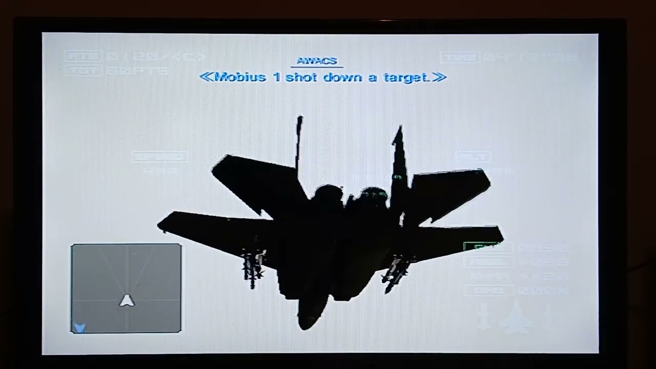 Ace Combat 04: Shattered Skies | Mission 11: Escort w/ F-15E [Erusean color]