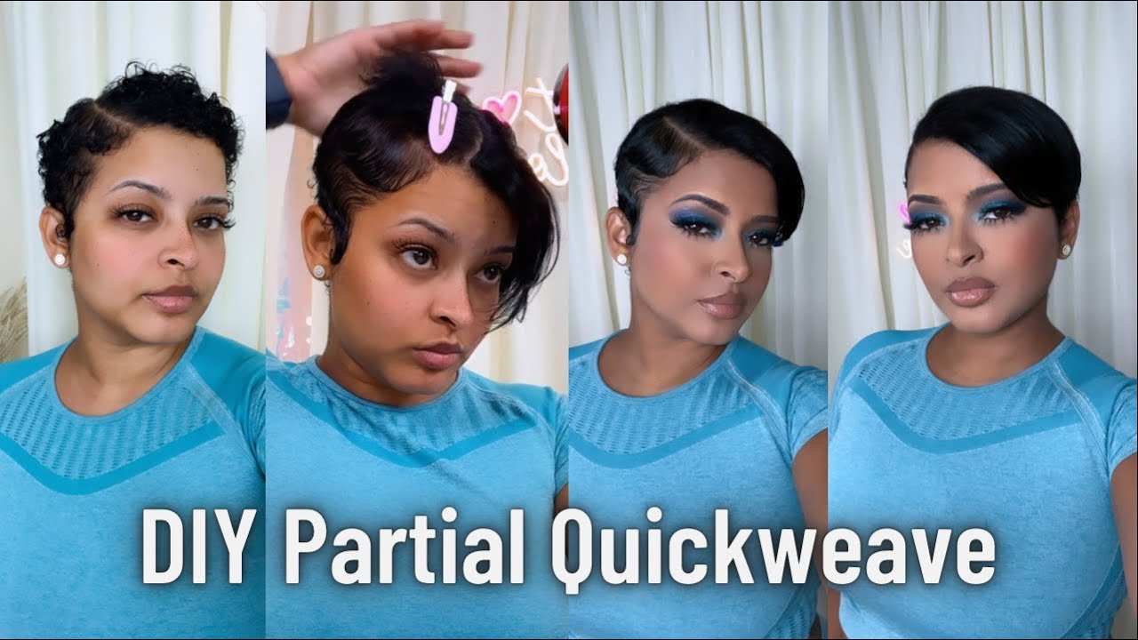 HOW TO ADD EXTENSION TO PIXIE CUT|SWOOP BANG|SHORT HAIR