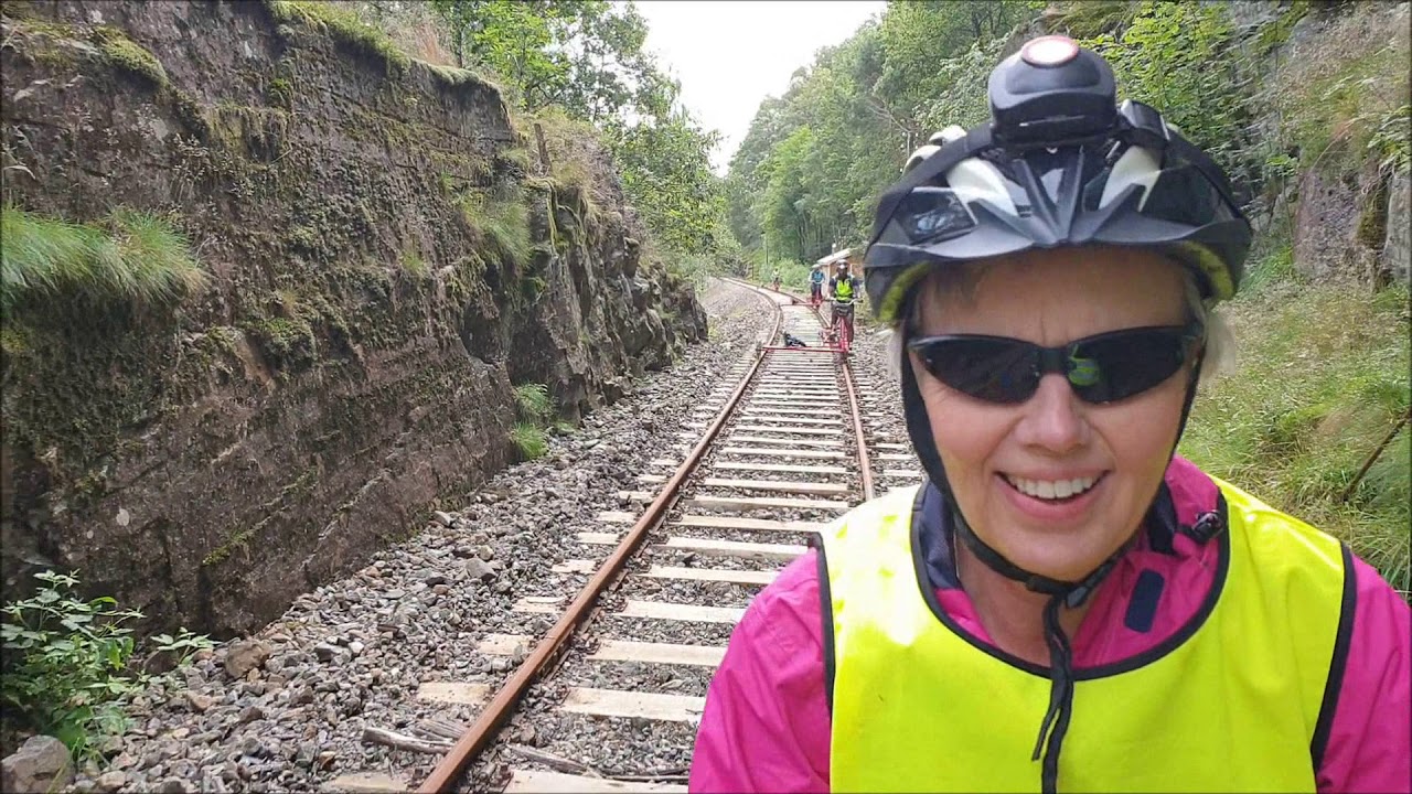 Flekkefjordbanen med dresinsykling