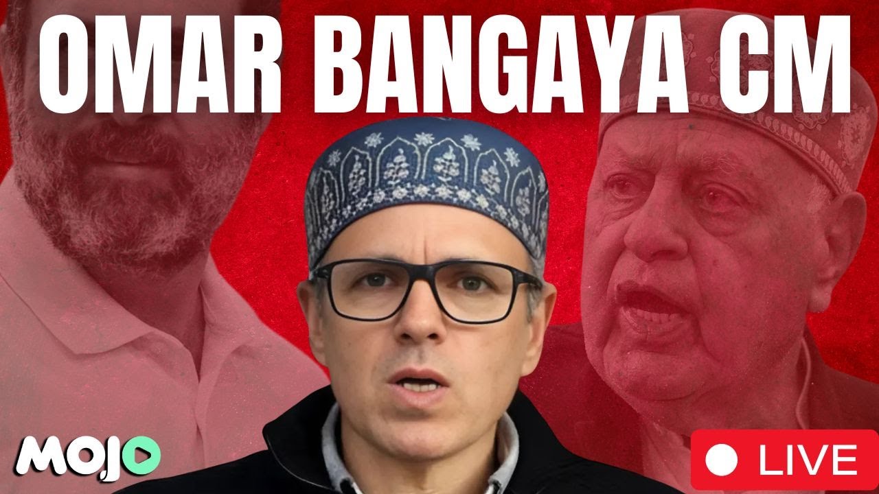 LIVE | J&K | Omar Abdullah's Oath As J&K UT's First CM | NC
