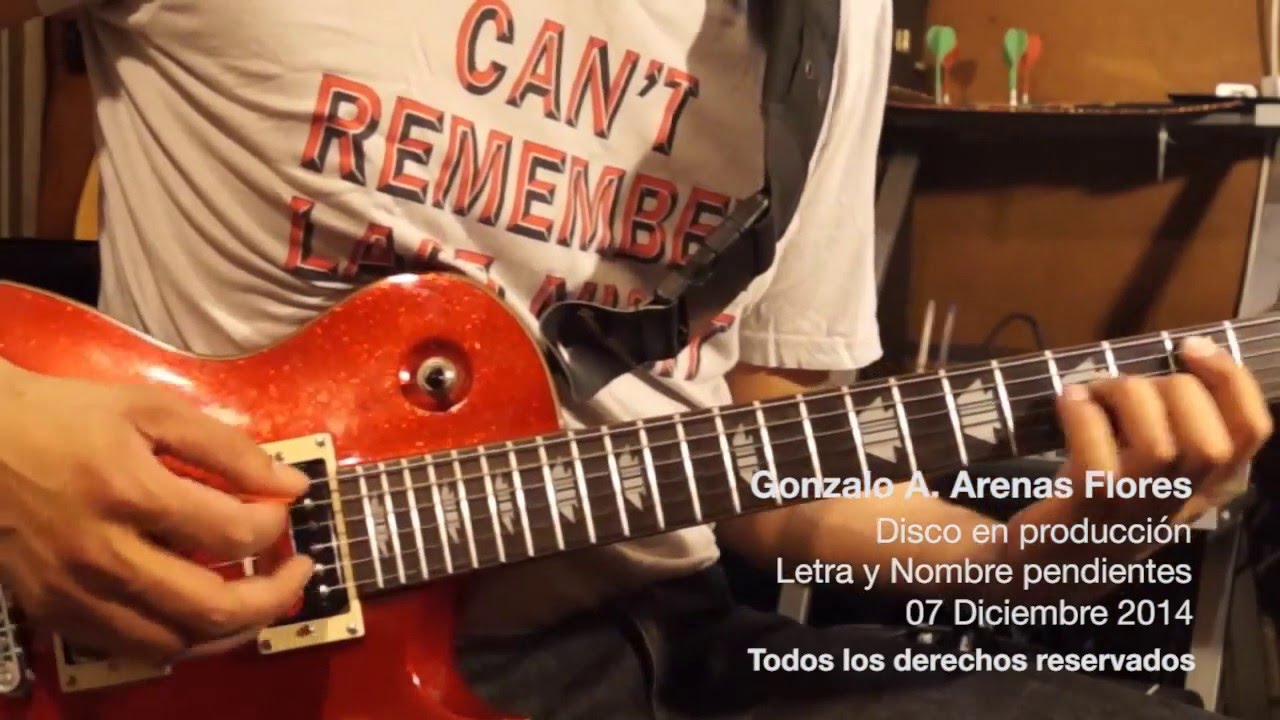 1&ordm; Avance de Disco | Gonzalo Arenas Flores | Twitter: @GonzaloArenasF