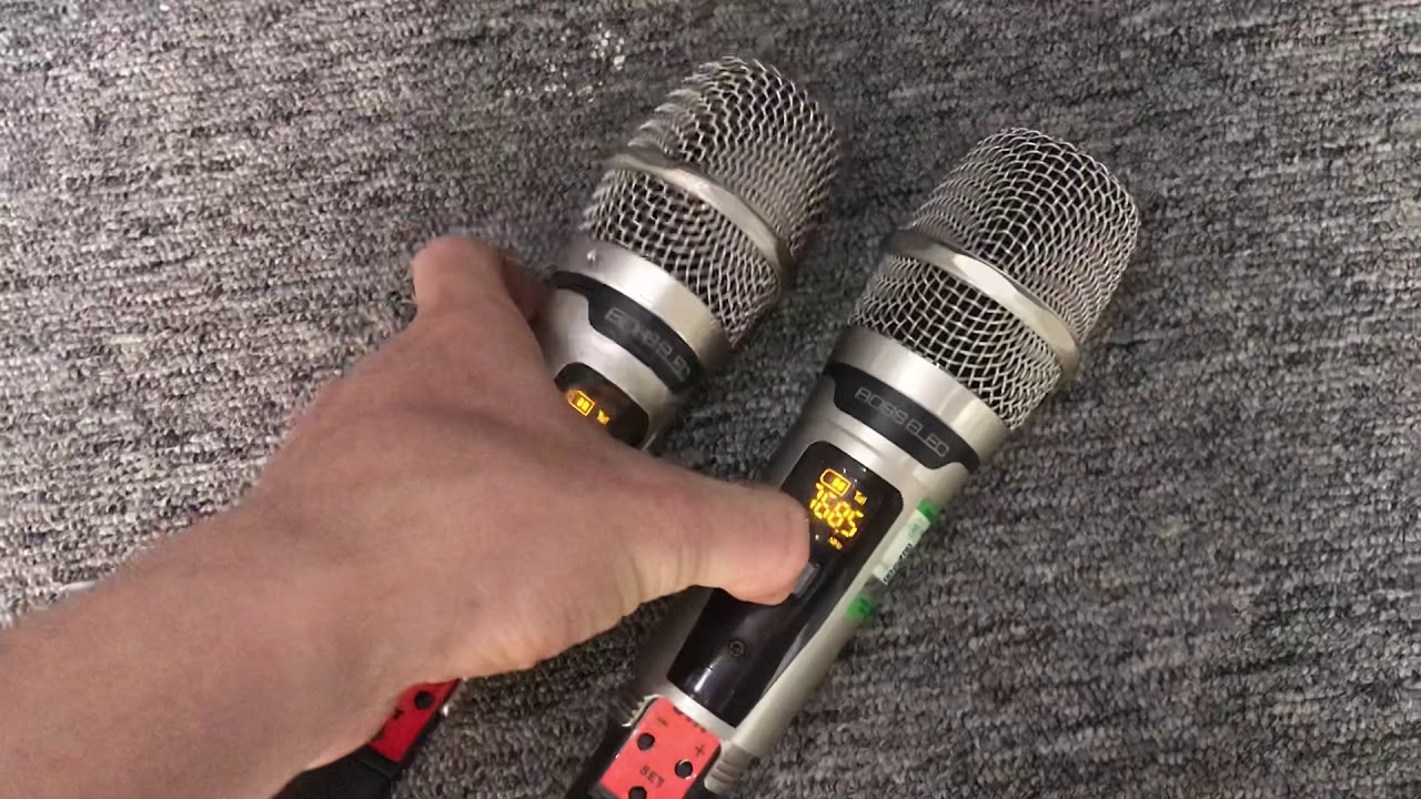 Hướng dẫn set micro loa bosselec m6015 và cách nhận biết đơn giản