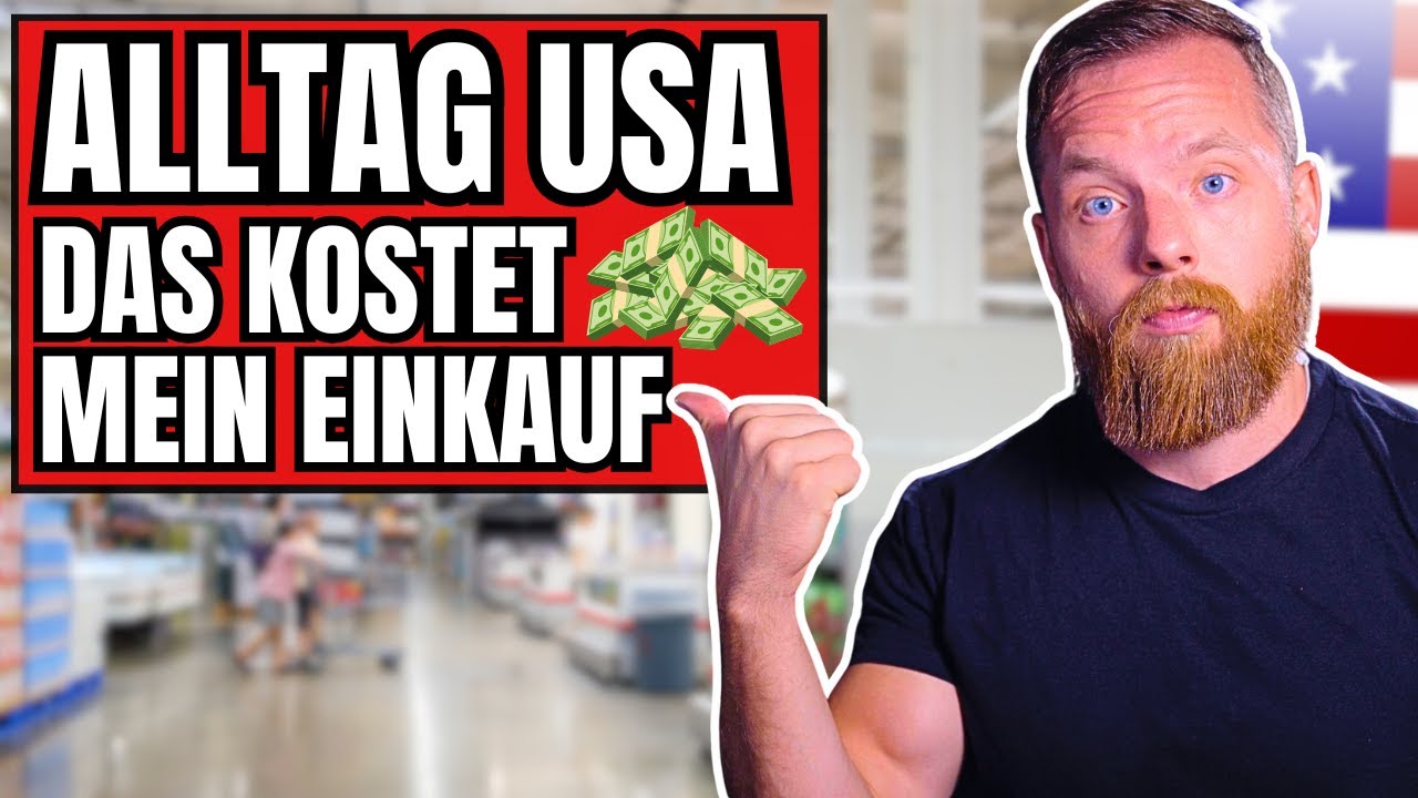 Alltag USA: So viel kostet mein Einkauf für 2 Wochen!