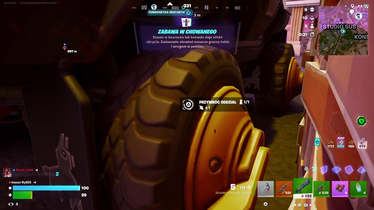 Gramy w Fortnite