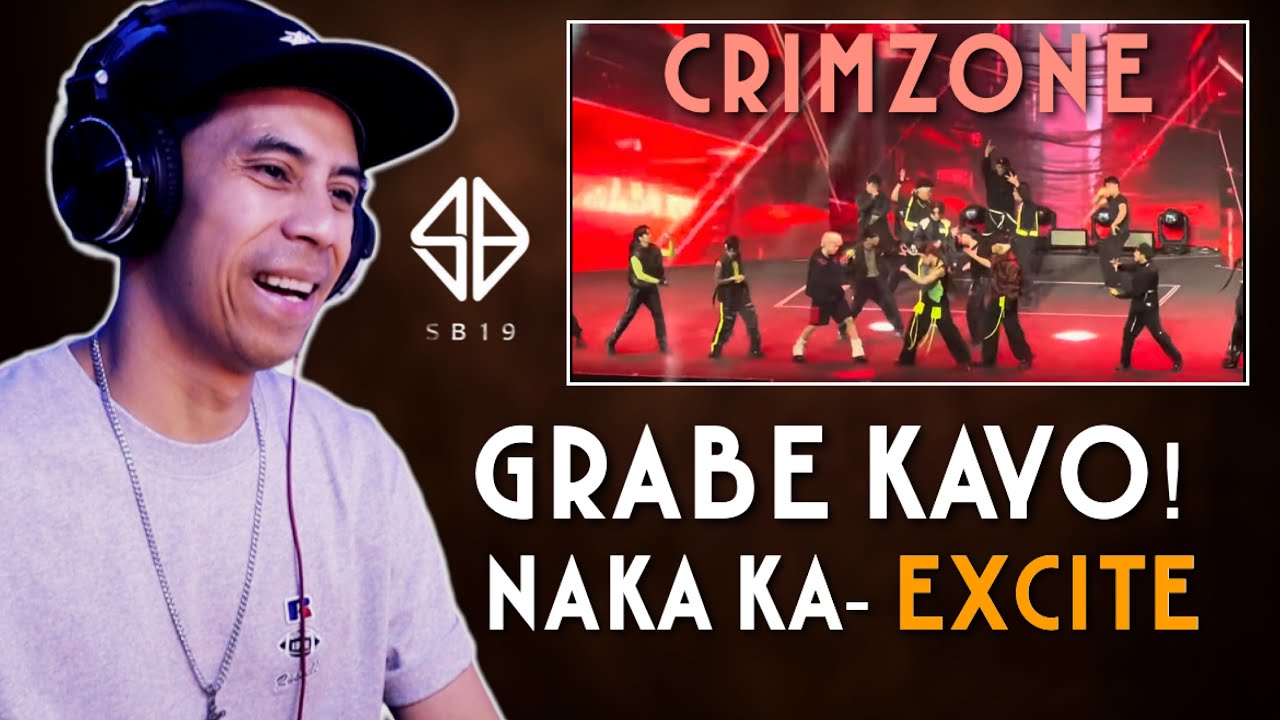SB19 PAGTATAG CONCERT DAY 1-CRIMZONE and BAZINGA | DANCER REACTION