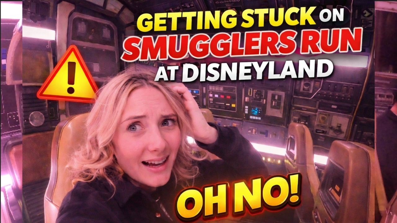 Getting Stuck on Smugglers Run || Going to Disneyland with Friends❤️