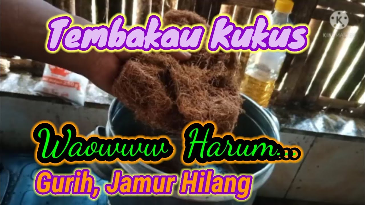 Buat Tembakau Harum dengan Dikukus