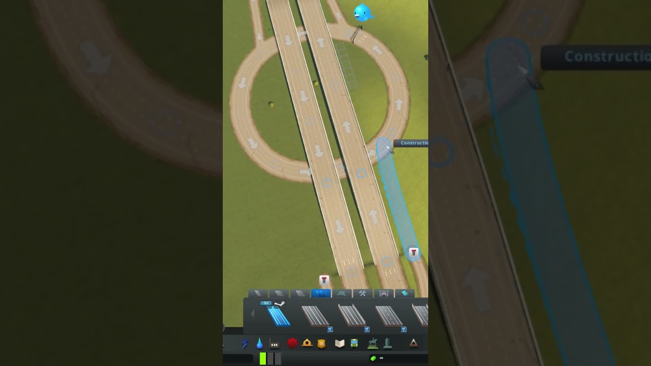 Easy city entrance in Cities Skylines