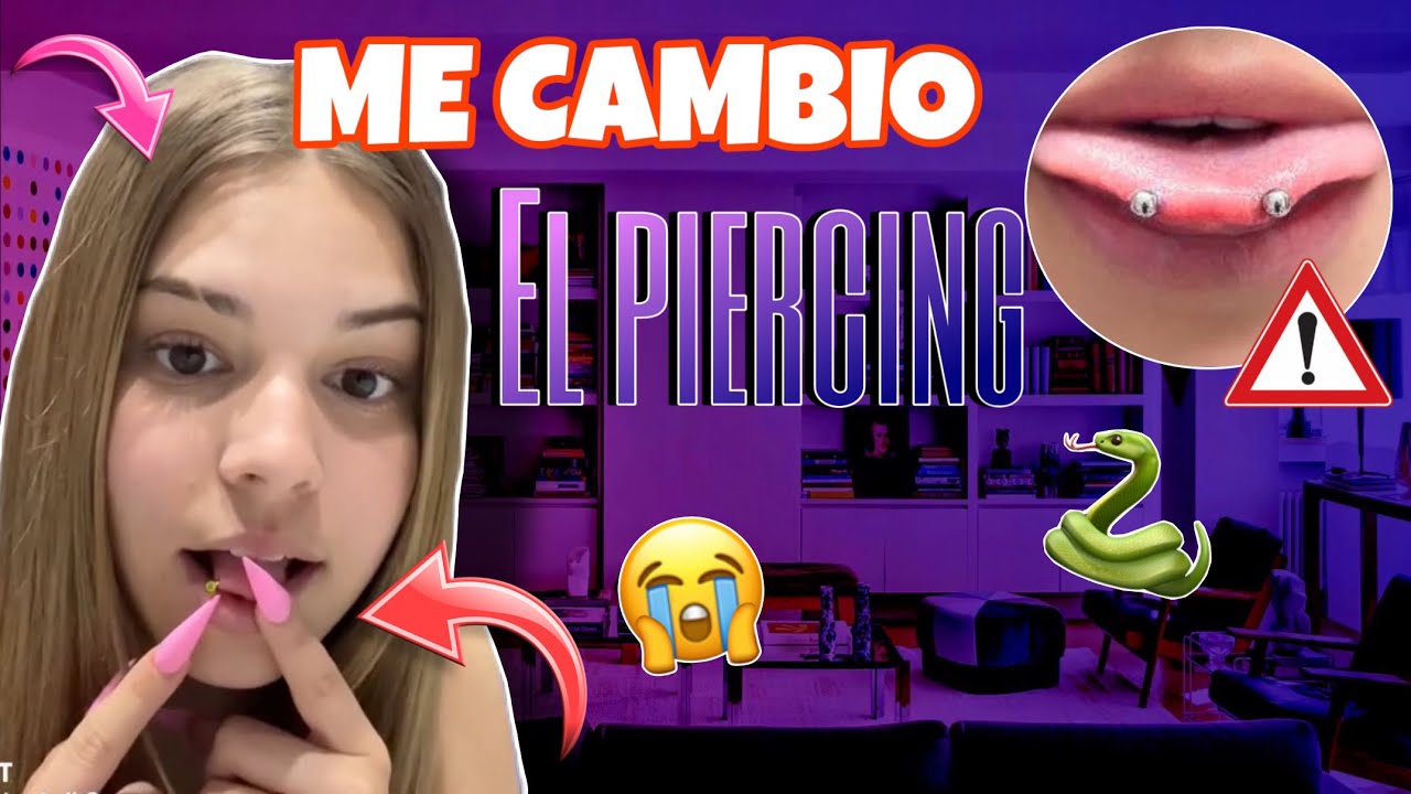 Me cambio el piercing  El mundo de Indy || Vídeo sacado de tiktok