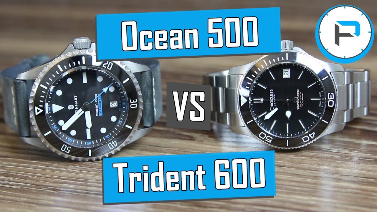 Steinhart Ocean 500 Titanium vs Christopher Ward C60 Trident Pro 600