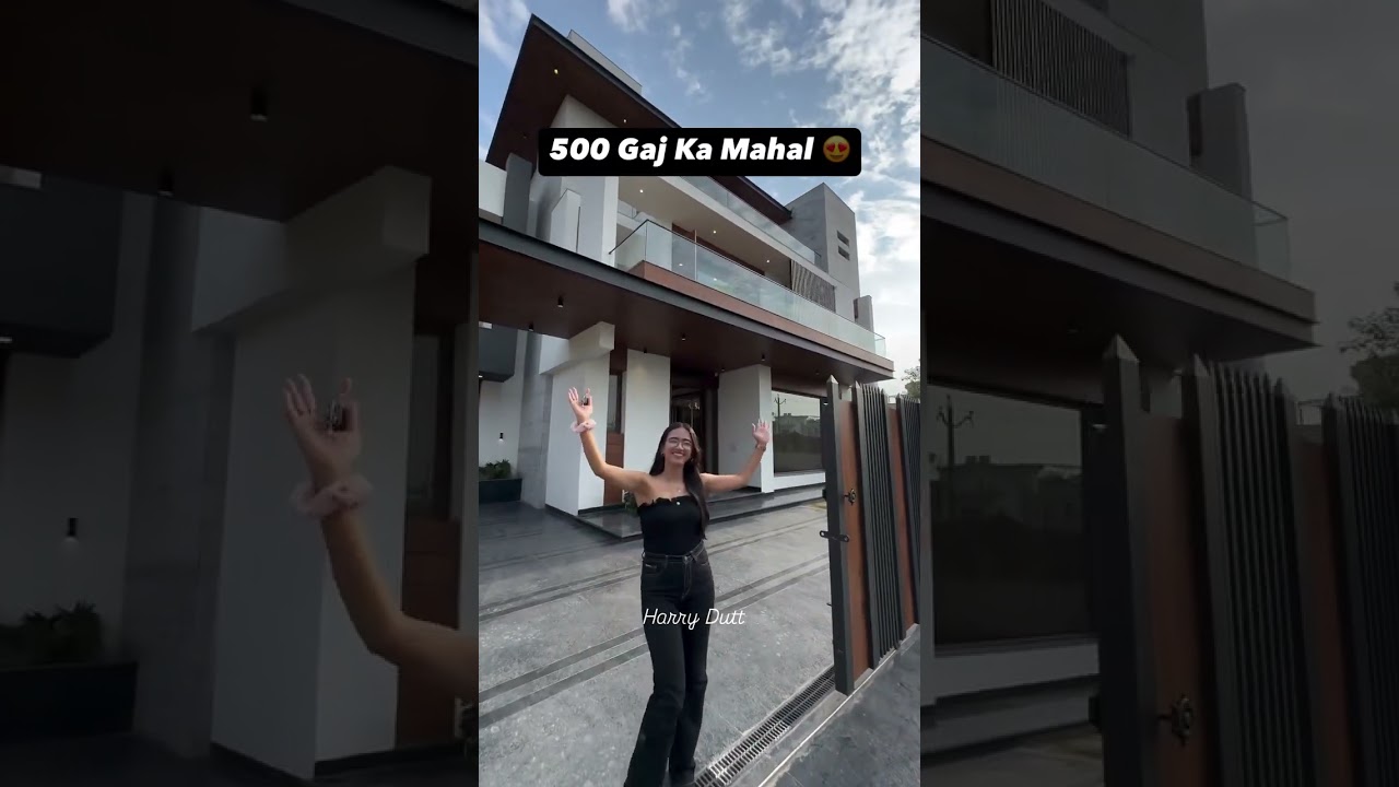 500 Gaj Ka Beautiful House | House sale in Mohali | Luxury House Design 2024 #harrydutt #housedesign