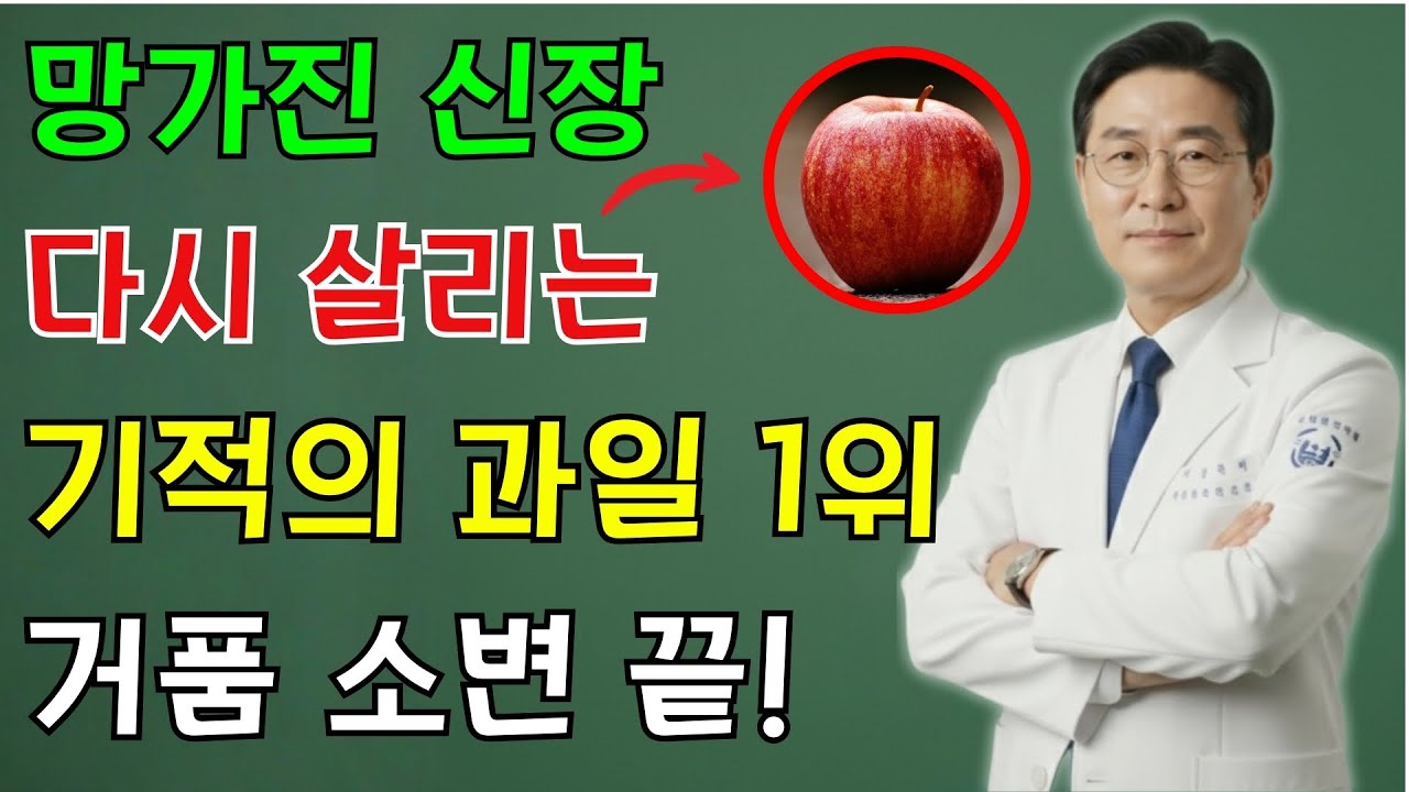 LIVE: 죽어가는 신장도 살리는 3가지 기적의 과일과 5가지 습관! 소변 거품 즉시 사라지고 신장은 젊어집니다! (의사가 말하는 비결)