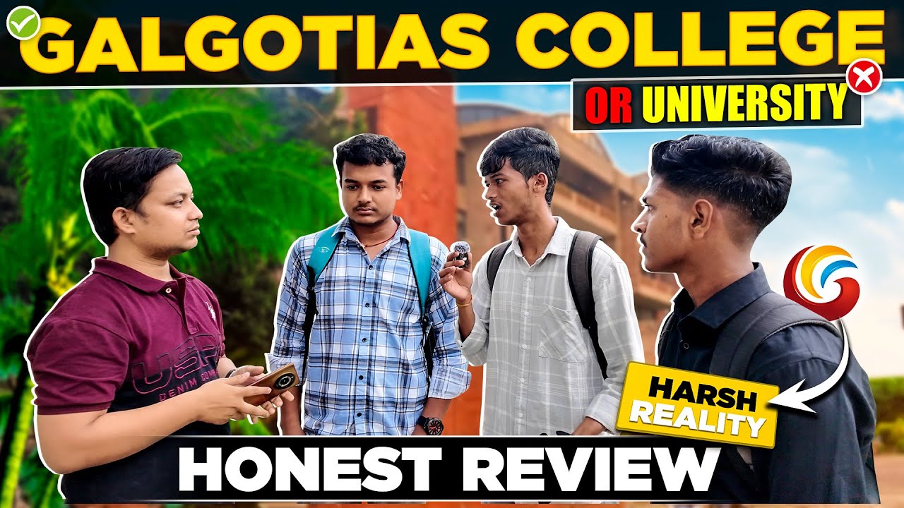 Galgotias College Student Review 2025 🎓 | Placements, Fees 💰 & Admission Process 📝 | Campus Life 🏫