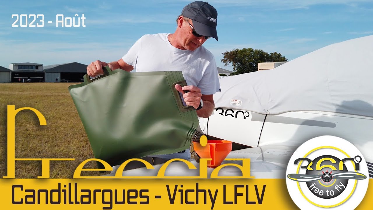 VFR Candillargues LFNG à Vichy LFLV en ulm