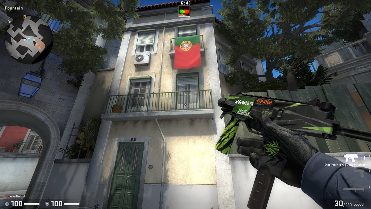 CSGO StatTrak&trade; MP9 Deadly Poison Minimal Wear
