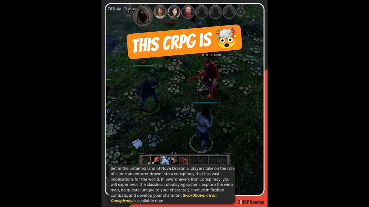 THIS PROMISING CLASSIC RPG JUST LAUNCHED 1.0! Swordhaven: Iron Conspiracy Indie Game Review Z1CKP