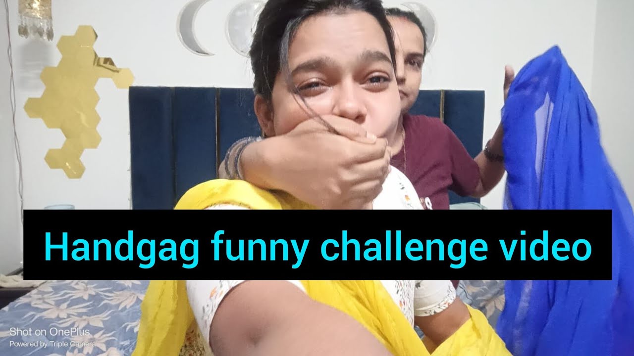 Hand gag funny challenge video#handgag