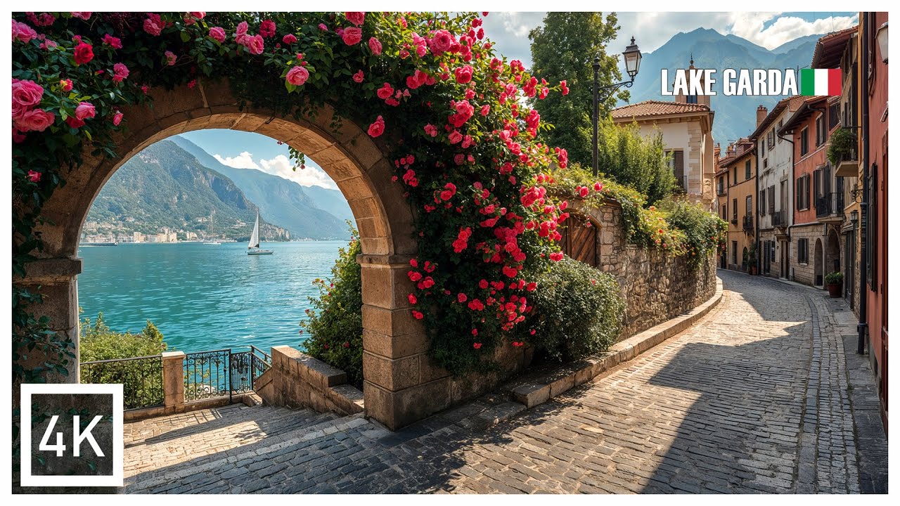 Is This Italy’s Prettiest Village? (Underrated) Lake Garda 4K Walking Tour