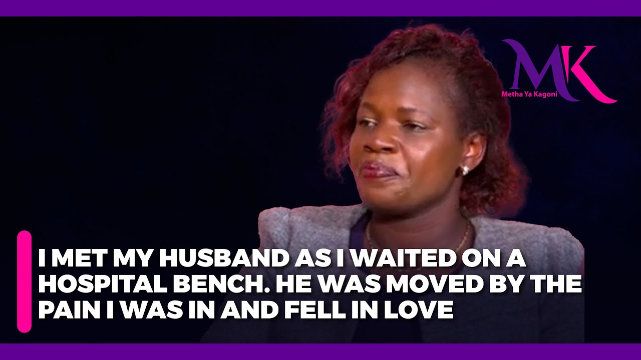 I met my husband as I waited on a hospital bench. He was moved by the pain I was in and fell in love