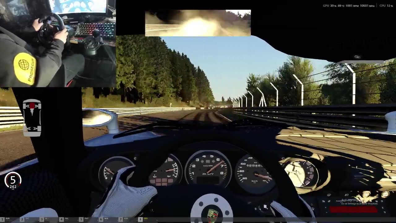 Assetto Corsa, Nordschleife, Nürburgring, Porsche 911 GT1 '96  540HPForza Horizon 5
