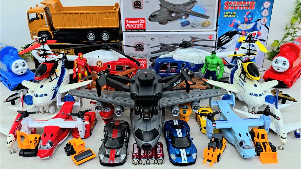 AYO! Mencari Pesawat Terbang Baru Pesawat Kargo,Helikopter,Airbus,Aircraft,Jets,Drone,Robot,Rc Truck
