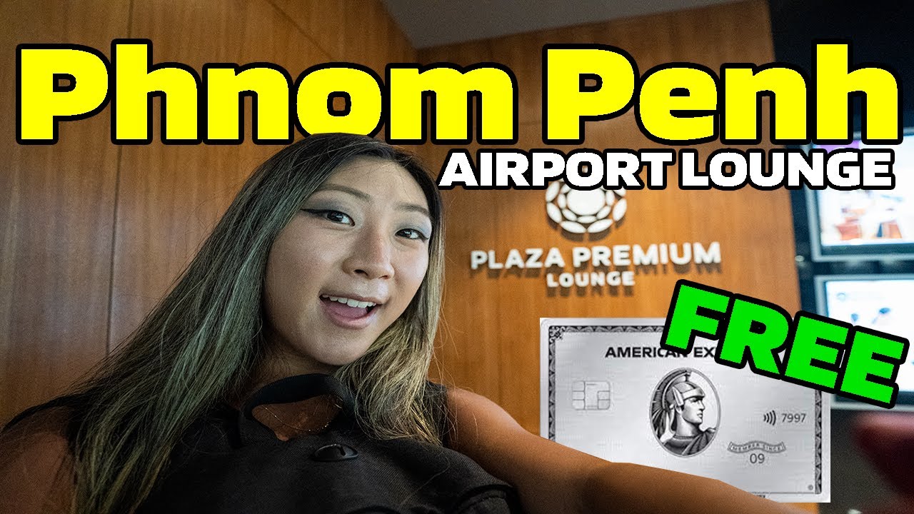 Plaza Premium Lounge at Phnom Penh International Airport, Cambodia 🇰🇭 | AMEX PLATINUM CARD ACCESS 💳