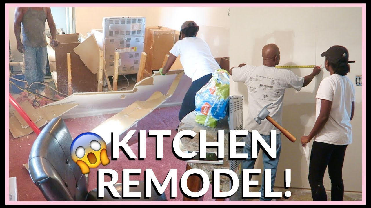 HOME RENOVATION | We're Expanding The Kitchen! + Designing The Kitchen Layout!