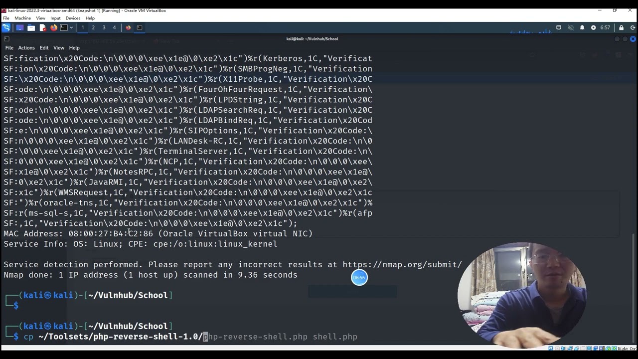 Cyber Security | Ethical Hacking |  Pentesting Lab | Vulnhub |  Walkthrough | School Part 1