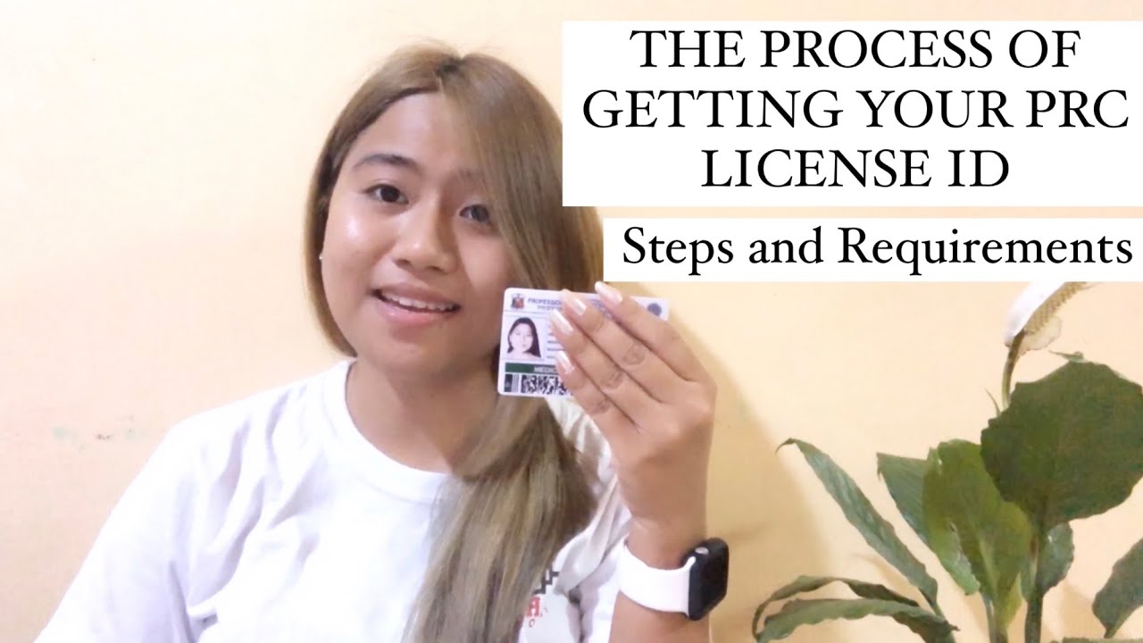 HOW TO GET YOU PRC LICENSE ID | Step by step + Requirements